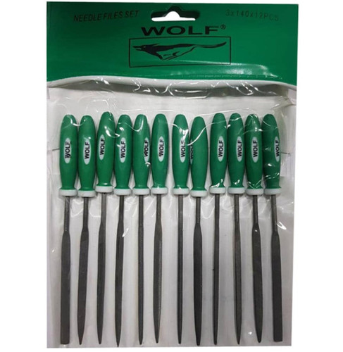 ست سوهان دم موشی ولف 140*3