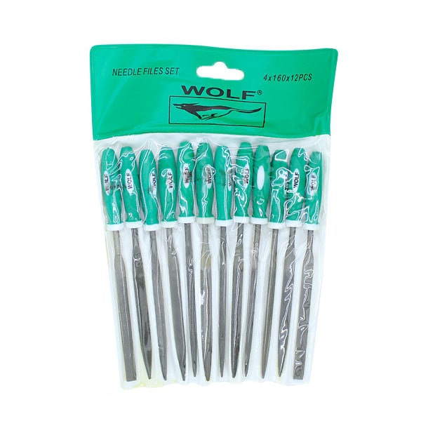 ست سوهان دم موشی ولف 160*4