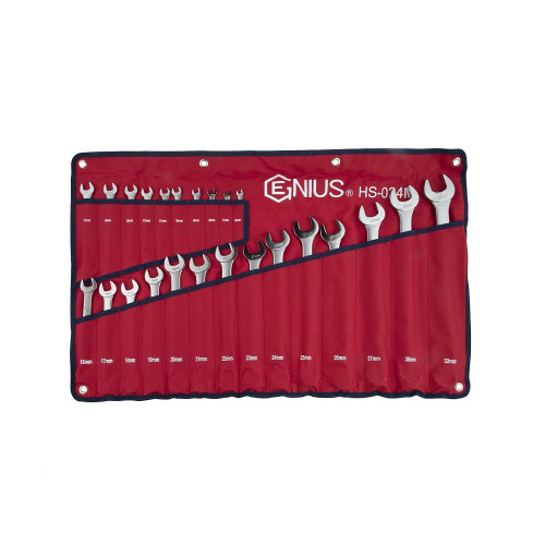 آچار یکسر رینگی 24 عددی جنیوس HS-024M