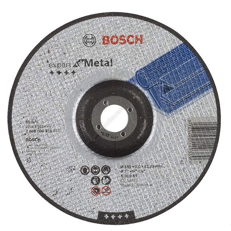 سنگ برش آهن 3*180 بوش